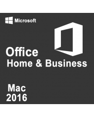Microsoft Office 2016 Home and Business, 32/64 bit, Toate limbile, Licenta electronica pentru Mac