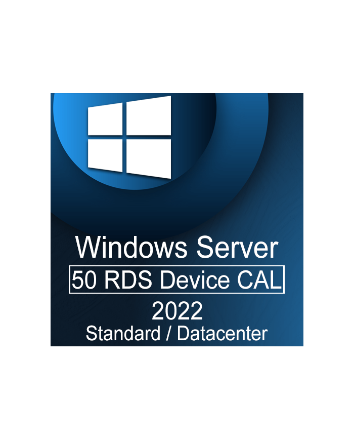 Microsoft Windows Server 2022 Standard/Datacenter - 50 RDS Device CAL