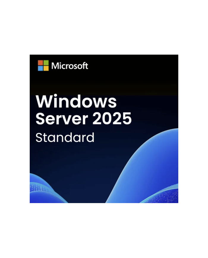 Microsoft Windows Server 2025 Standard, RETAIL, 32/64 bit, Toate limbile, Licenta Electronica