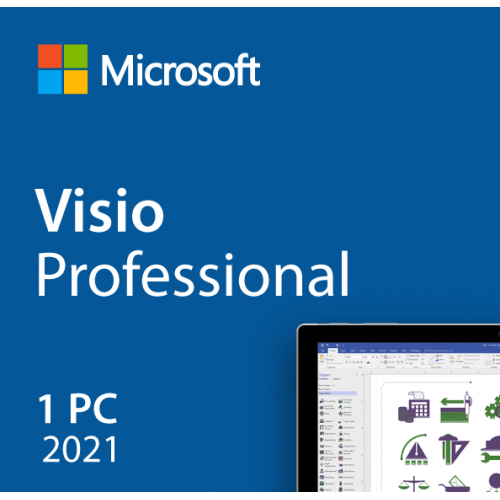 Microsoft Visio Professional 2021, 32/64 bit, Toate limbile, Licenta electronica pentru Windows Microsoft Visio Professional 2021, 32/64 bit, Toate limbile, Licenta electronica pentru Windows