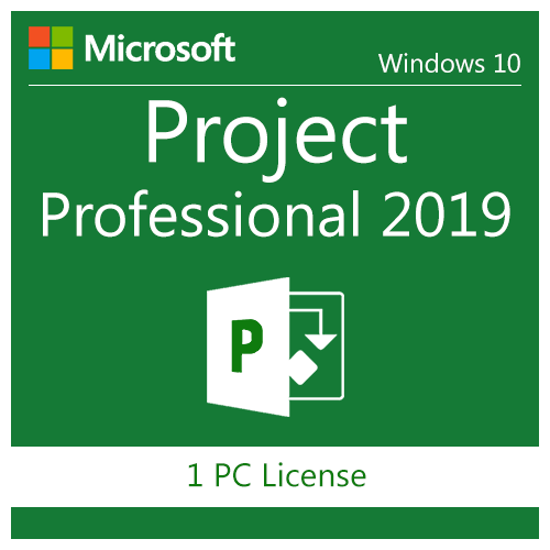 Microsoft Project Professional 2019, 32/64 bit, Toate limbile, Licenta electronica pentru Windows