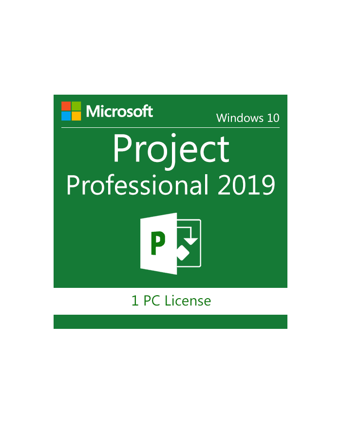 Microsoft Project Professional 2019, 32/64 bit, Toate limbile, Licenta electronica pentru Windows